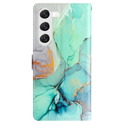 For Samsung Galaxy S24 Case Pattern Printing PU Leather Stand Phone Cover