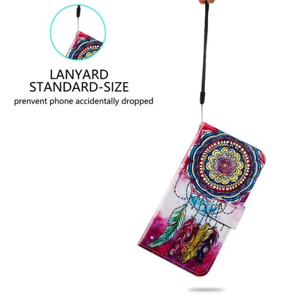 For Samsung Galaxy S24 Case Pattern Printing PU Leather Stand Phone Cover