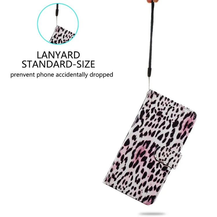 For Samsung Galaxy S24 Case Pattern Printing PU Leather Stand Phone Cover