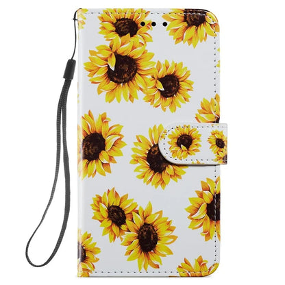 For Samsung Galaxy S24 Case Pattern Printing PU Leather Stand Phone Cover
