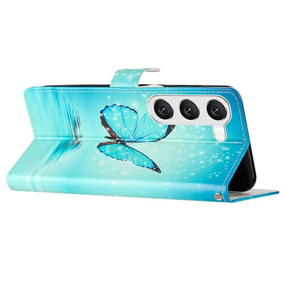For Samsung Galaxy S24+ Case Pattern Printing PU Leather Wallet Phone Cover