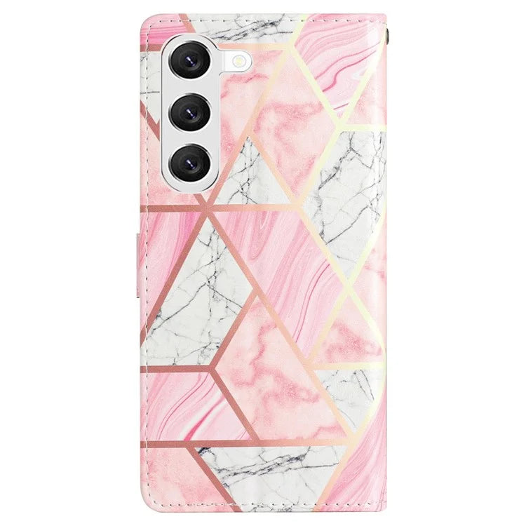 For Samsung Galaxy S24+ Case Pattern Printing PU Leather Wallet Phone Cover
