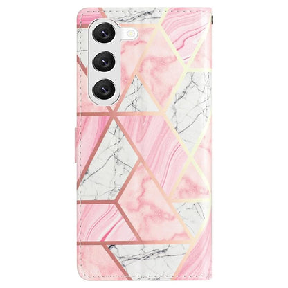 For Samsung Galaxy S24+ Case Pattern Printing PU Leather Wallet Phone Cover