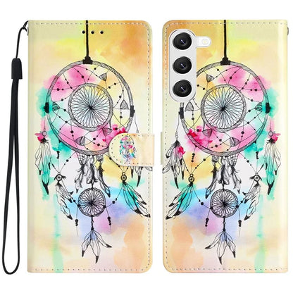 For Samsung Galaxy S24+ Case Pattern Printing PU Leather Wallet Phone Cover