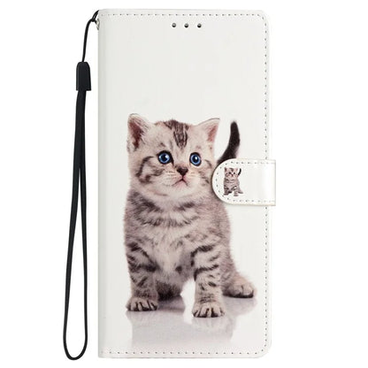 For Samsung Galaxy S24+ Case Pattern Printing PU Leather Wallet Phone Cover