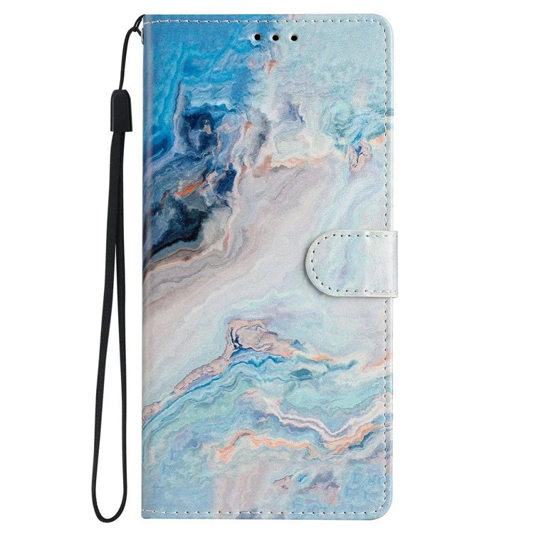 For Samsung Galaxy S24+ Case Pattern Printing PU Leather Wallet Phone Cover
