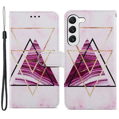 For Samsung Galaxy S24+ Case Pattern Printing PU Leather Wallet Phone Cover