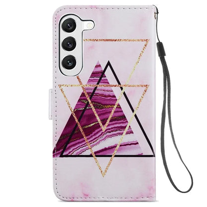 For Samsung Galaxy S24+ Case Pattern Printing PU Leather Wallet Phone Cover