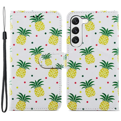 For Samsung Galaxy S24+ Case Pattern Printing PU Leather Wallet Phone Cover