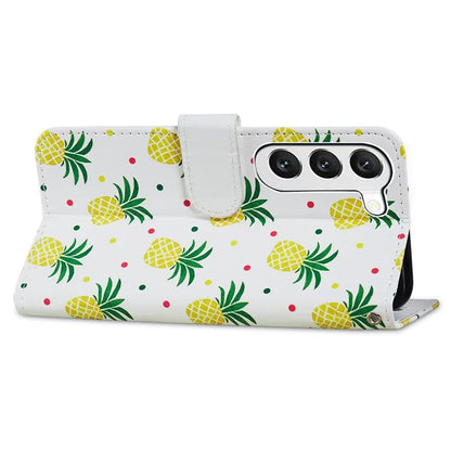 For Samsung Galaxy S24+ Case Pattern Printing PU Leather Wallet Phone Cover