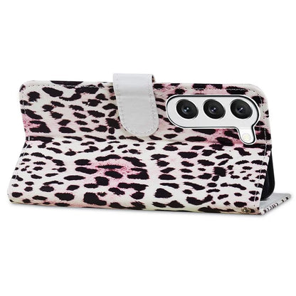 For Samsung Galaxy S24+ Case Pattern Printing PU Leather Wallet Phone Cover