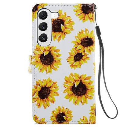 For Samsung Galaxy S24+ Case Pattern Printing PU Leather Wallet Phone Cover
