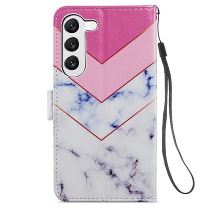 For Samsung Galaxy S24+ Case Pattern Printing PU Leather Wallet Phone Cover