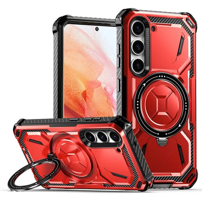 For Samsung Galaxy S21+ 5G Case Foldable Kickstand Magnetic Phone Cover