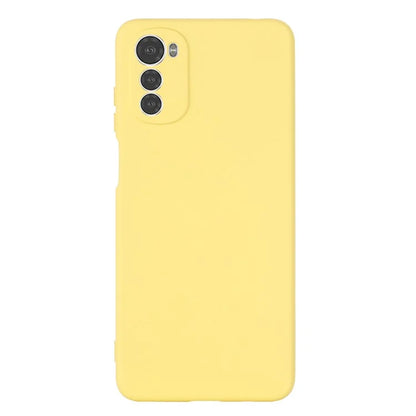 For Motorola Moto E32s 4G Case Anti-scratch Liquid Silicone Phone Cover with Strap