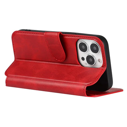 For iPhone 14 Pro Max Case Shockproof Leather Stand Mobile Phone Cover
