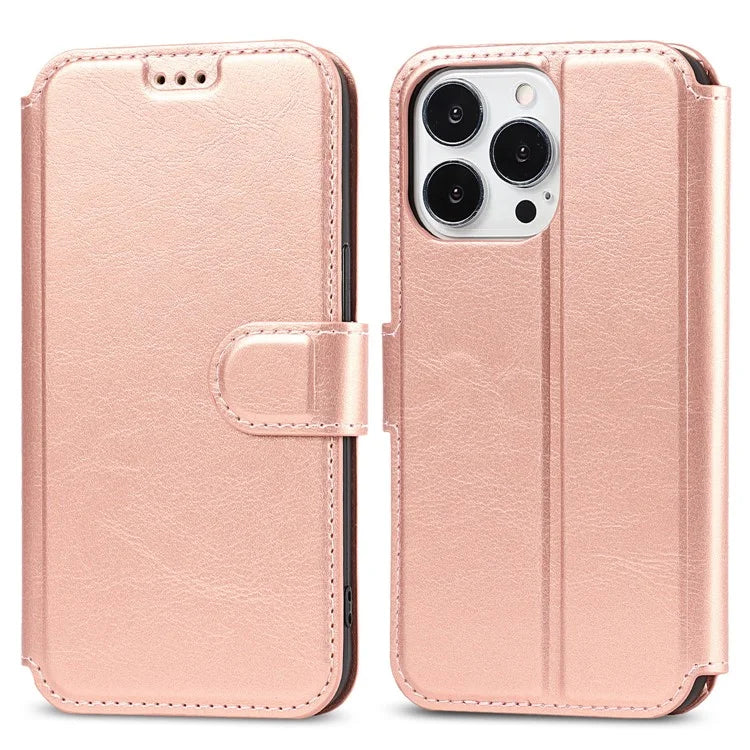 For iPhone 14 Pro Max Case Shockproof Leather Stand Mobile Phone Cover