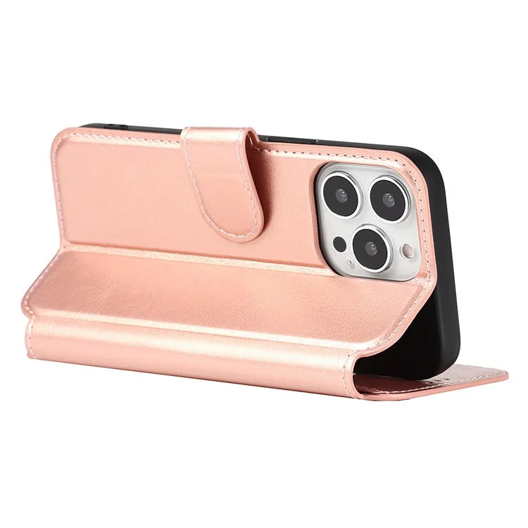 For iPhone 14 Pro Max Case Shockproof Leather Stand Mobile Phone Cover