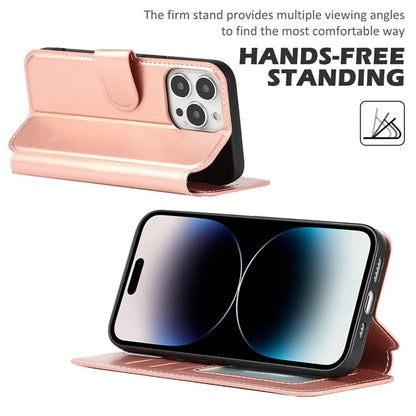For iPhone 14 Pro Max Case Shockproof Leather Stand Mobile Phone Cover