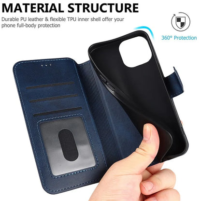 For iPhone 14 Pro Max Case Shockproof Leather Stand Mobile Phone Cover