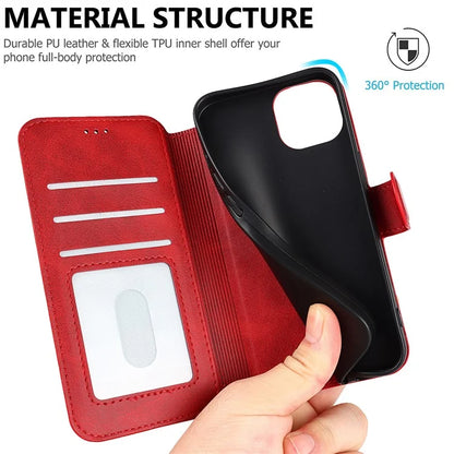 For iPhone 14 PU Leather Case Shockproof Wallet Phone Protector