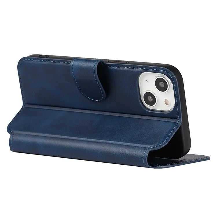 For iPhone 14 PU Leather Case Shockproof Wallet Phone Protector