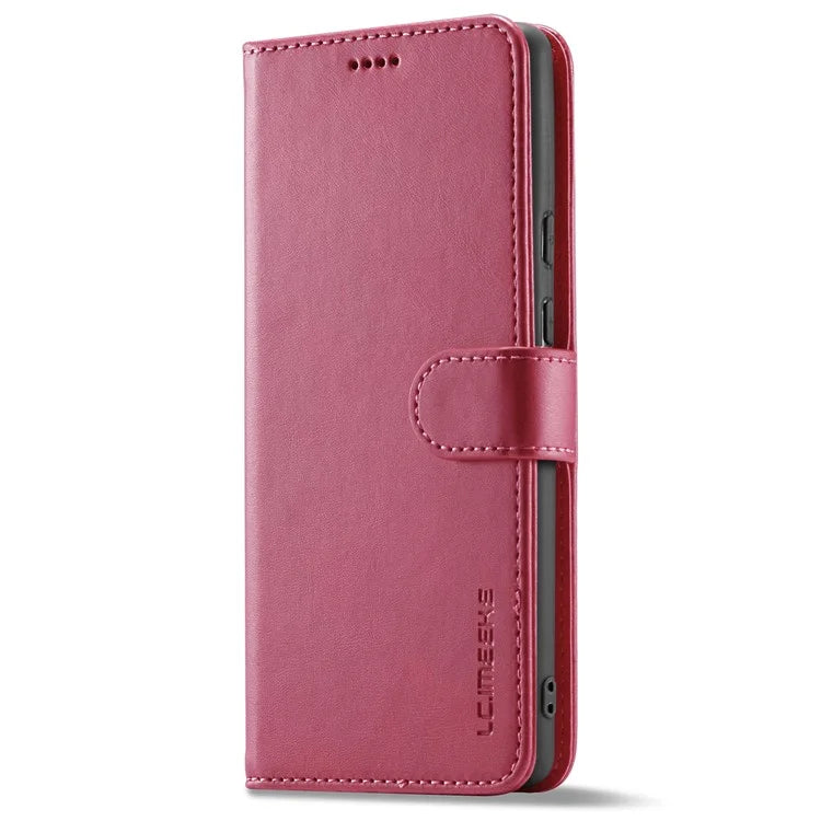 LC.IMEEKE For Google Pixel 8a Case Calf Texture PU Leather Phone Wallet Cover