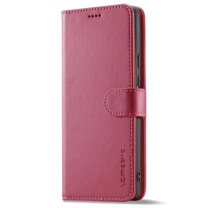 LC.IMEEKE For Google Pixel 8a Case Calf Texture PU Leather Phone Wallet Cover
