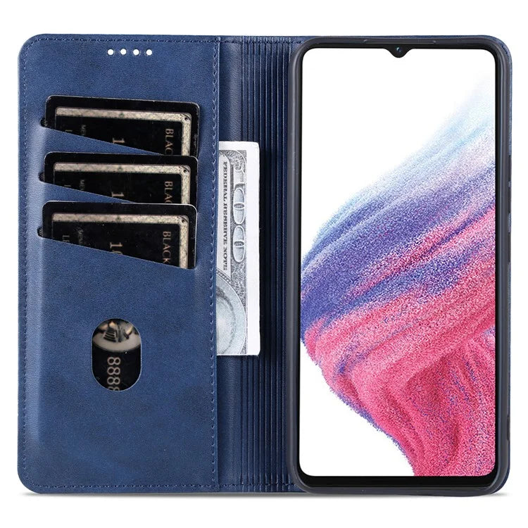 AZNS For Samsung Galaxy A05 4G Case Magnetic Auto Closing Phone Wallet Cover