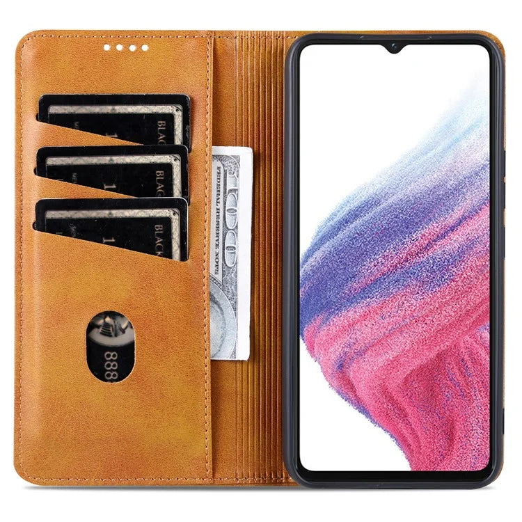 AZNS For Samsung Galaxy A05 4G Case Magnetic Auto Closing Phone Wallet Cover