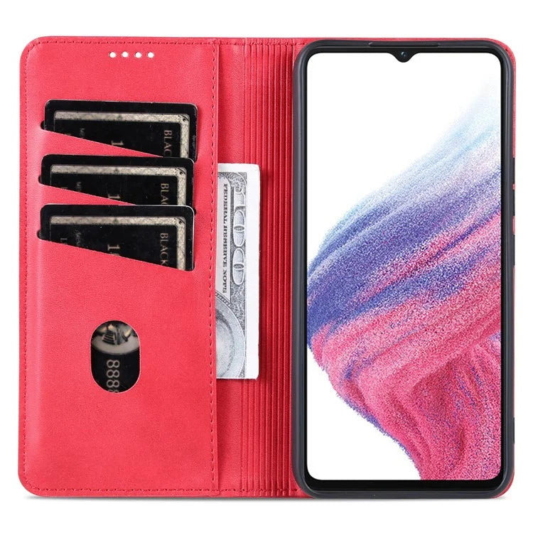 AZNS For Samsung Galaxy A05 4G Case Magnetic Auto Closing Phone Wallet Cover