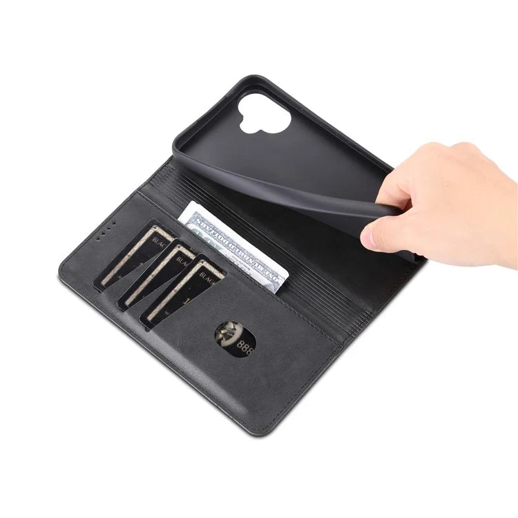 AZNS For Samsung Galaxy A05 4G Case Magnetic Auto Closing Phone Wallet Cover