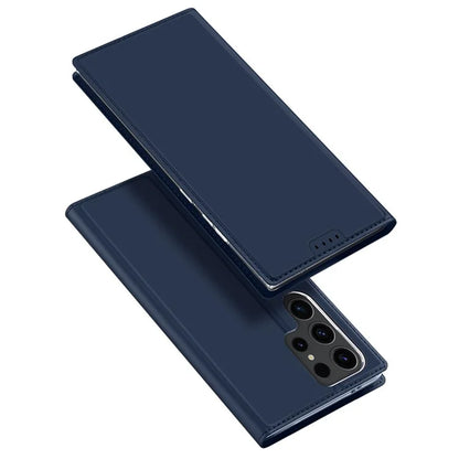 DUX DUCIS Skin Pro Series For Samsung Galaxy S24 Ultra Case PU Leather Phone Cover with Card Slot