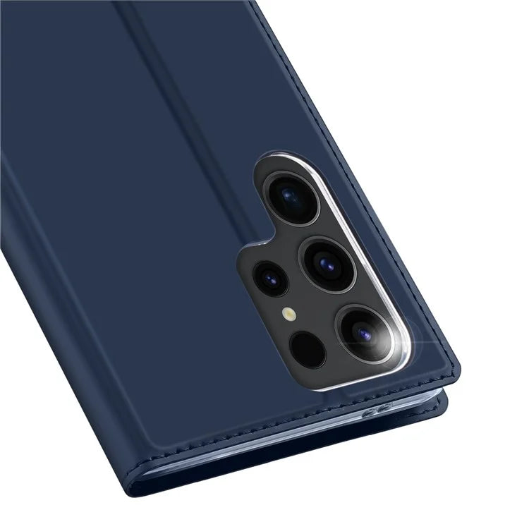 DUX DUCIS Skin Pro Series For Samsung Galaxy S24 Ultra Case PU Leather Phone Cover with Card Slot