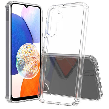 For Samsung Galaxy A15 4G / 5G HD Transparent Cell Phone Case Acrylic + TPU Hybrid Phone Cover