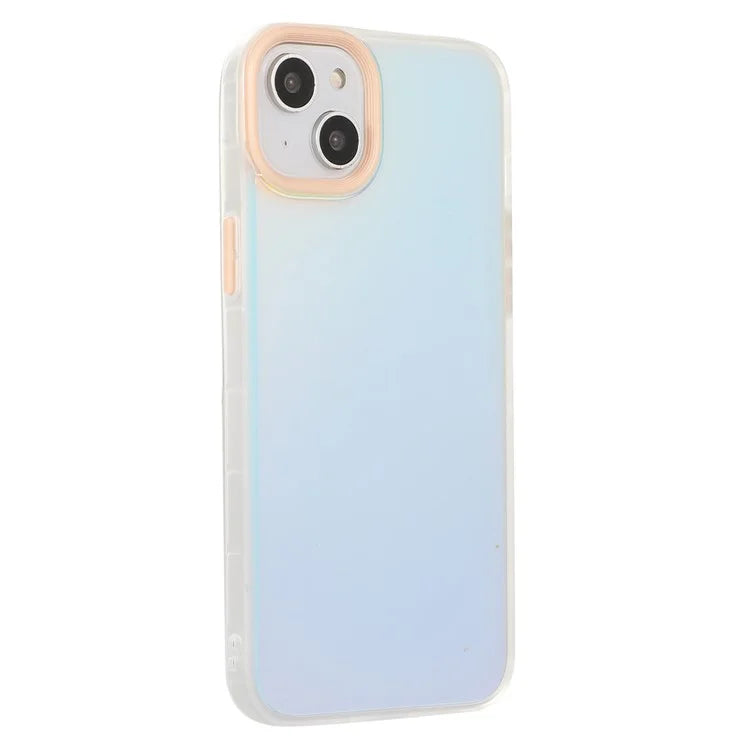 For iPhone 15 Phone Case Hard PC Soft TPU Shockproof Laser Matte Phone Protector