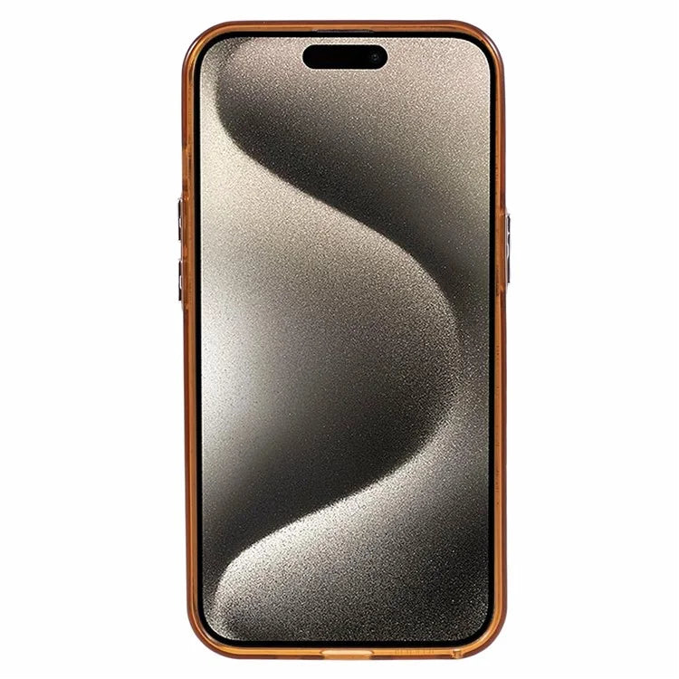 For iPhone 15 TPU + PC Case 3D Rhombus Grid Anti-drop Smartphone Cover