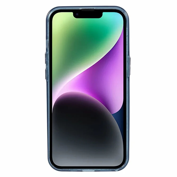 For iPhone 14 Case 3D Rhombus Grid Electroplating Shockproof Phone Protector