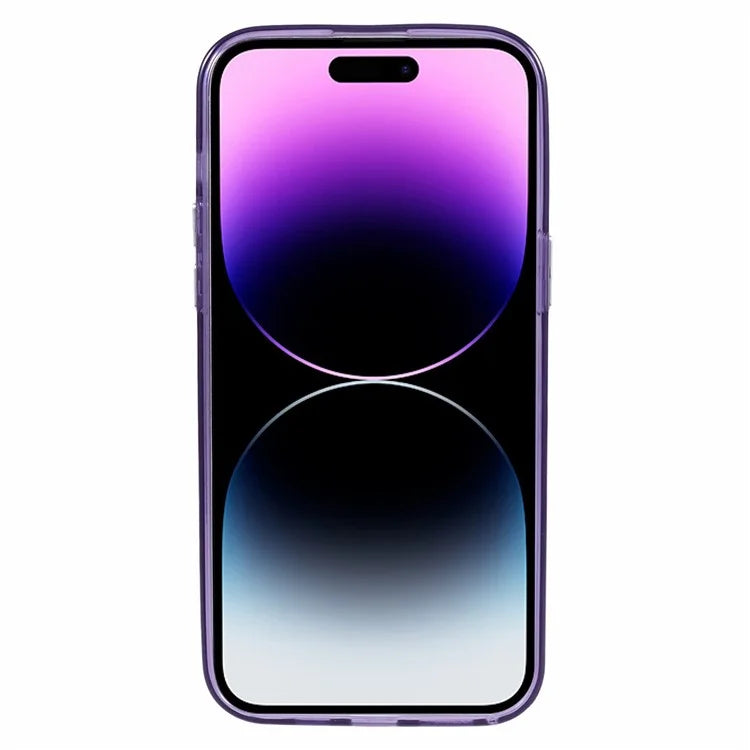 For iPhone 14 Pro Max Case TPU + PC Phone Cover with 3D Rhombus Grid