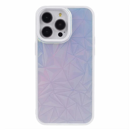 For iPhone 15 Pro Max Case Laser Scratch-resistant TPU+PC Phone Back Shell