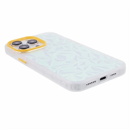 For iPhone 15 Pro Max Case Laser Scratch-resistant TPU+PC Phone Back Shell