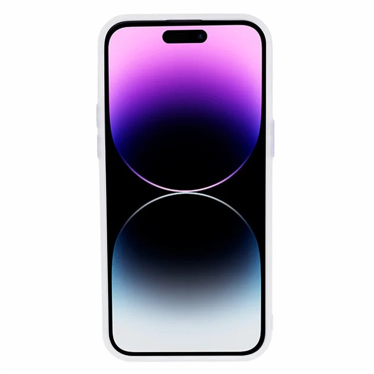 For iPhone 14 Pro Max Phone Case Diamond Texture Scratch-resistant TPU+PC Cover