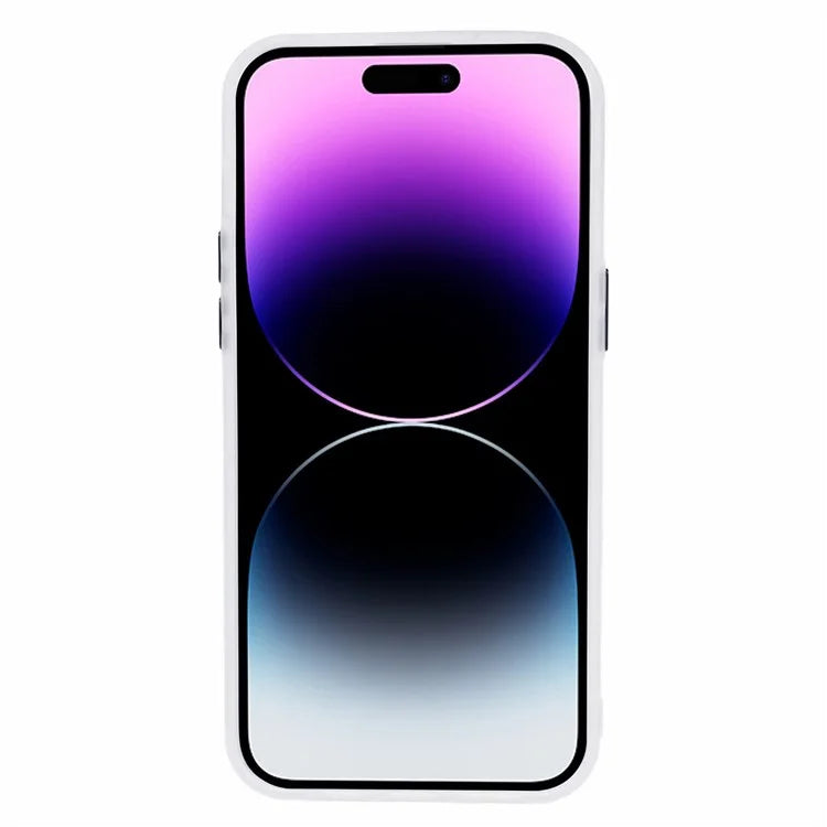 For iPhone 14 Pro Diamond Texture Case Laser Design TPU+PC Shockproof Mobile Phone Cover