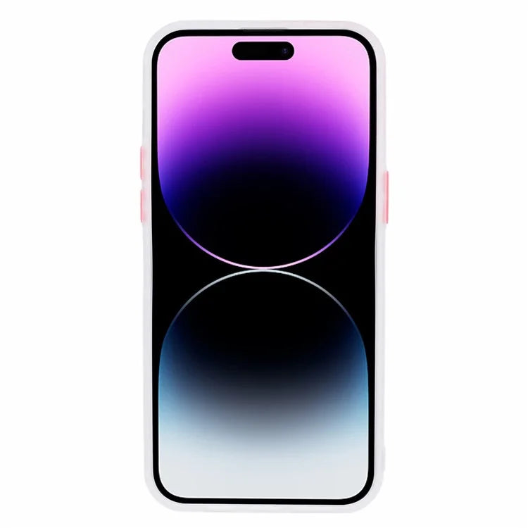 For iPhone 14 Pro Diamond Texture Case Laser Design TPU+PC Shockproof Mobile Phone Cover