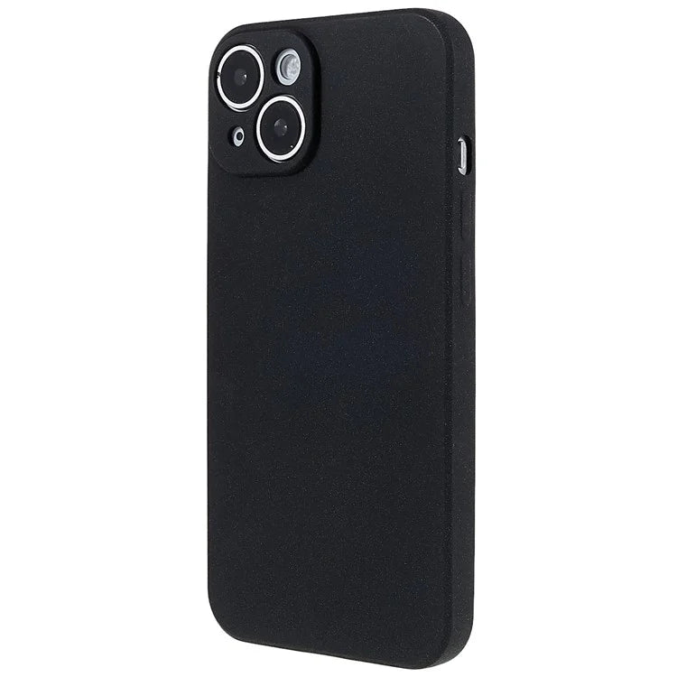 For iPhone 15 Plus Case TPU Anti-scratch Double-Sided Matte Phone Protector