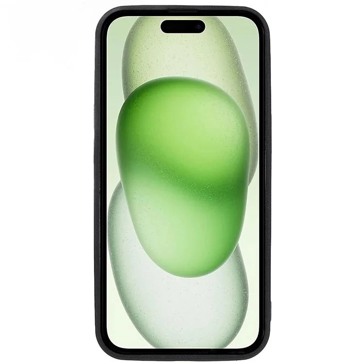 For iPhone 15 Plus Case TPU Anti-scratch Double-Sided Matte Phone Protector