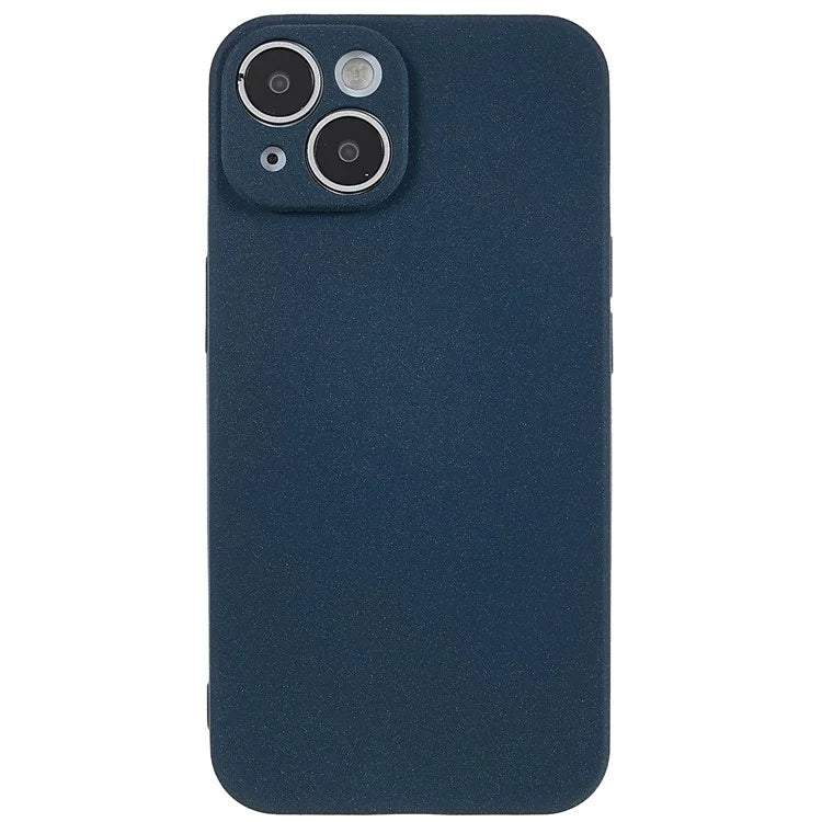 For iPhone 15 Plus Case TPU Anti-scratch Double-Sided Matte Phone Protector