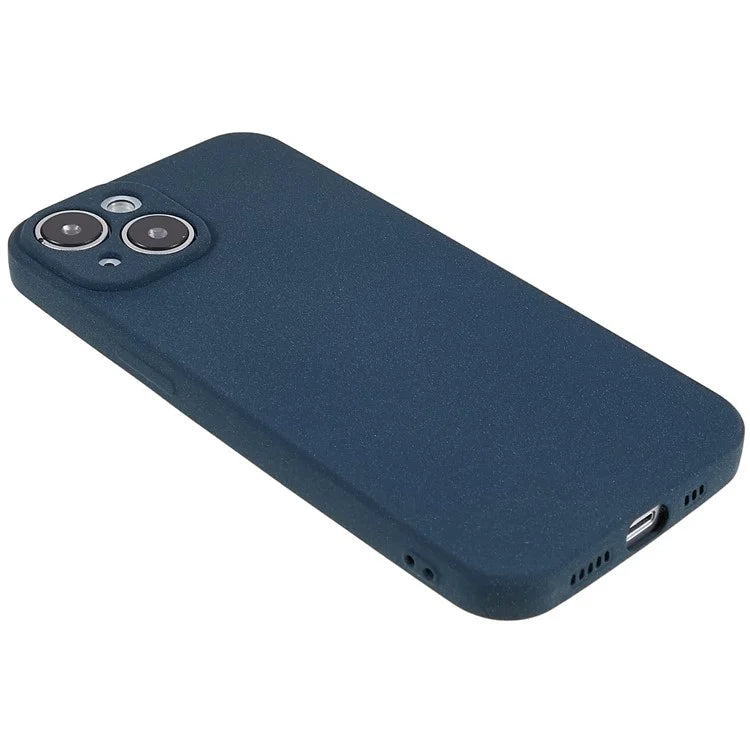 For iPhone 15 Plus Case TPU Anti-scratch Double-Sided Matte Phone Protector