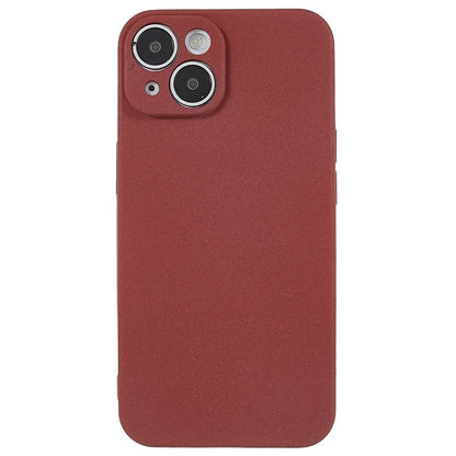 For iPhone 15 Plus Case TPU Anti-scratch Double-Sided Matte Phone Protector