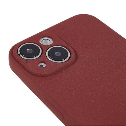 For iPhone 15 Plus Case TPU Anti-scratch Double-Sided Matte Phone Protector